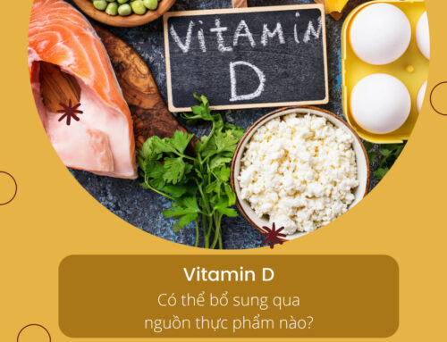 Vitamin D có thể bổ sung qua nguồn thực phẩm nào?