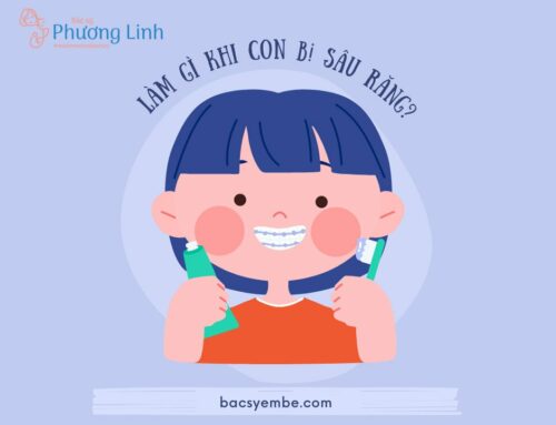 Làm gì khi con bị sâu răng?