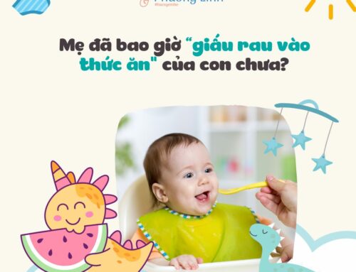 Mẹ đã bao giờ “giấu rau vào thức ăn” của con chưa?